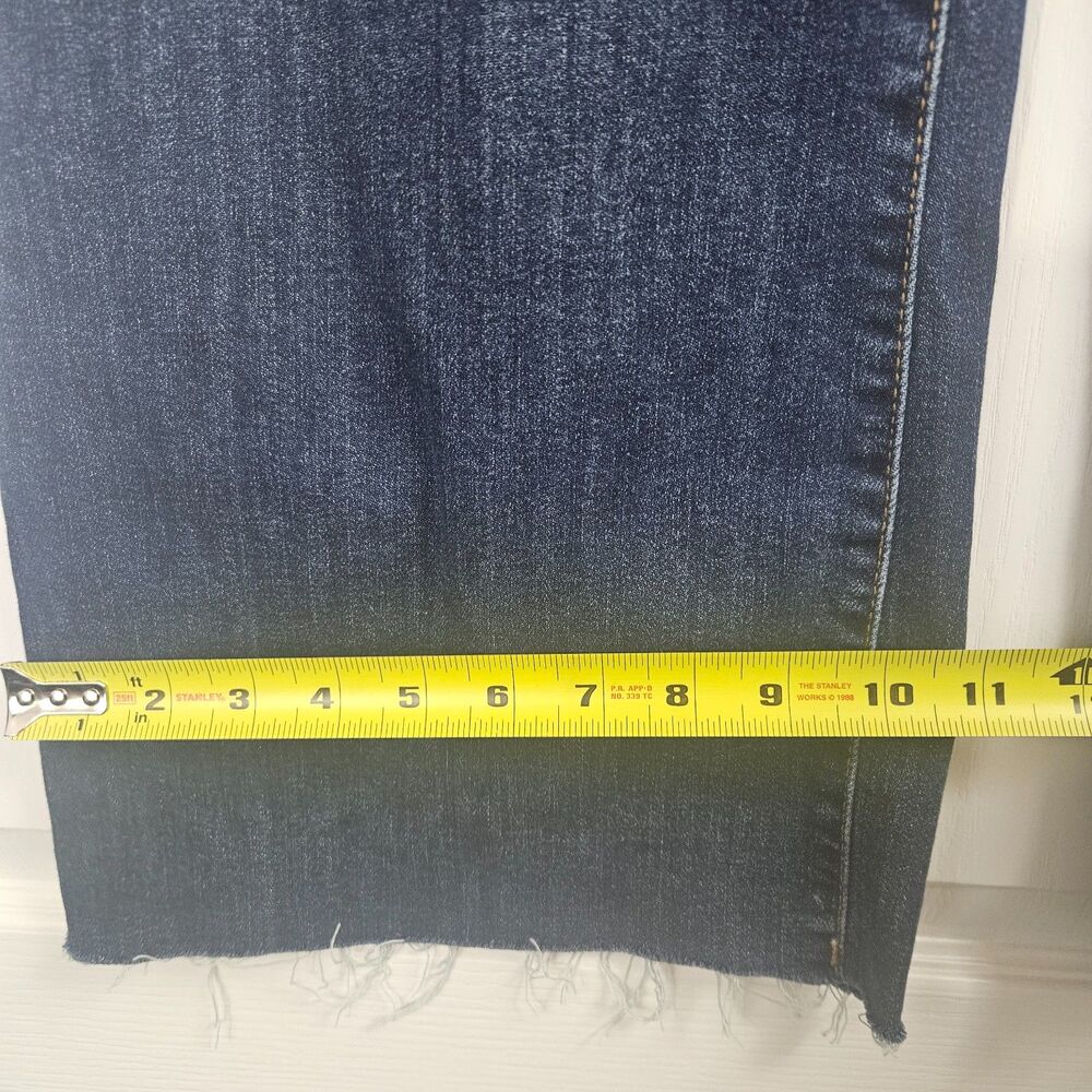 Kut From the Cloth Wide Leg Meg Women's Sz 2 Dark Wash Ab Fab - Picture 8 of 11